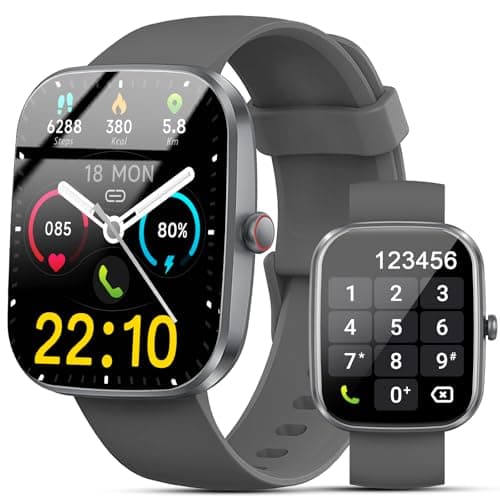 Matast Smart Watch, Smartwatch for Men Women (Answer/Make Call), Fitness Tracker with 100+ Sport Modes, IP68 Waterproof, Heart Rate