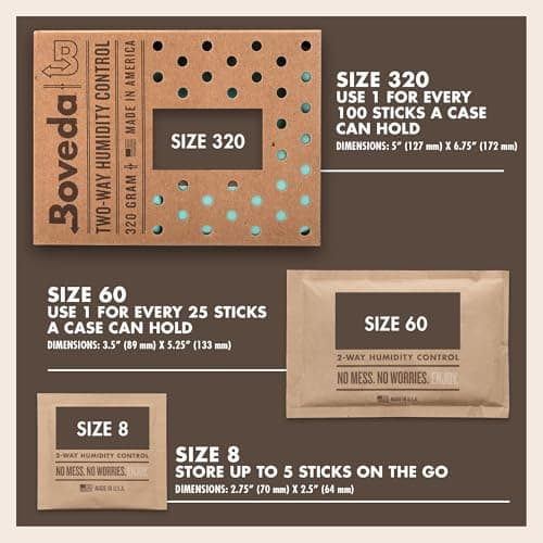 Boveda 72% RH 2-Way Humidity Control – Restores & Maintains Humidity – All in One Solution for Humidification- Patented Technology - Convenient & Versatile - 10 Count Resealable Bag 6
