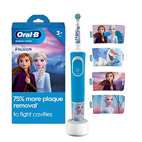 Oral-B Kids Electric Toothbrush Featuring Disney's Frozen for Kids 3+