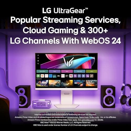 LG 32G810SA-W 32-inch Ultragear 4K UHD (3840 x 2160) IPS Gaming Monitor, 144Hz, 1ms, NVIDIA G-Sync Compatible, AMD FreeSync Premium, VESA DisplayHDR 400, HDMI, DisplayPort, USB Type-C, White 5