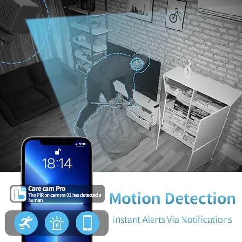 Shaopao Hidden Spy Camera, 4K Ultra HD WiFi & SD Mini Camera Nanny Cam for Home Portable Outdoor Indoor Cameras, Small Cameras with Motion Detection,Night Vision and Cloud Storage 5