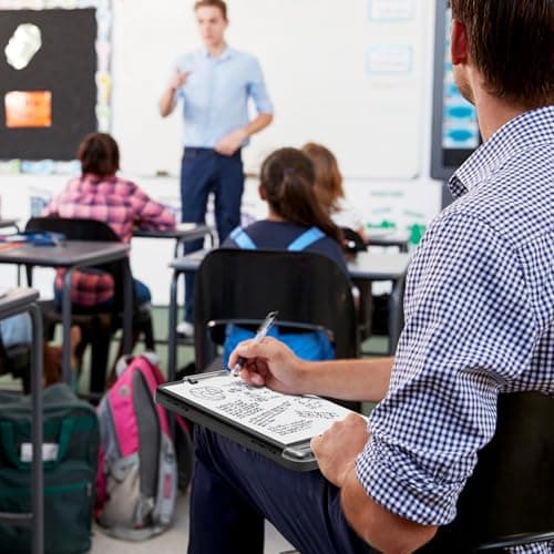 Piasoenc Clipboard with Storage, 8.5 x 11 Organization Box with Pen Holder and A4 Legal Paper Folder, Folio & Side-Opening, Low Profile Clip,for Nurses,Teachers, Size 14 x 9.6 x 1.2 in, Black 6