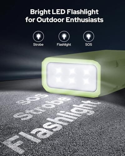 Apowking Power Bank with AC Outlet,65W Portable Laptop Battery Bank Fast Charging,88.8Wh/24000mah Power Station for Outdoor Camping PowerBank Travel Home Power Backup 7