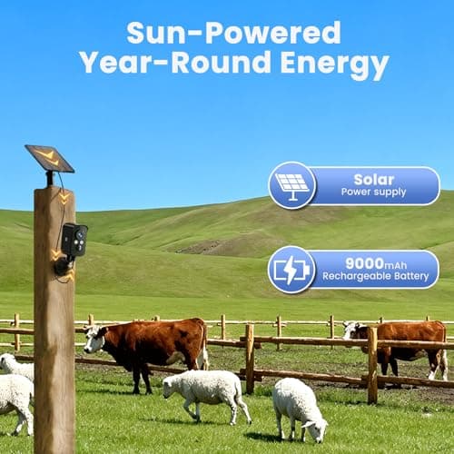 Naseto Cellular Security Camera Wireless Outdoor, No WiFi Need, Battery & Solar Powered, Magnetic, Free Human Detection, Free 7-Day Cloud/SD, Night Vison, Siren, 2-Way, IP65 Talk, 2K 6