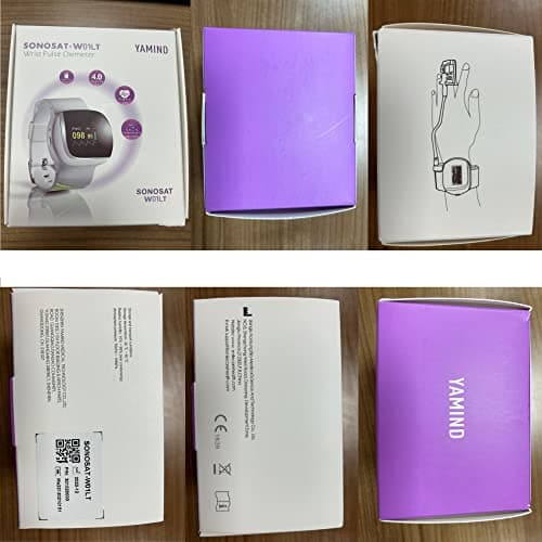 YAMIND Wrist Pulse Oximeter Rechargeable, Oxygen Monitor with Free APP, Overnight & Continuous Recording for SpO2 & PR, Oximeter with Sleep Report 7