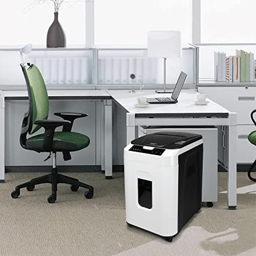 Aurora Commercial Grade 200-Sheet Auto Feed High Security Micro-Cut Paper Shredder/ 60 Minutes/Security Level P-5 9