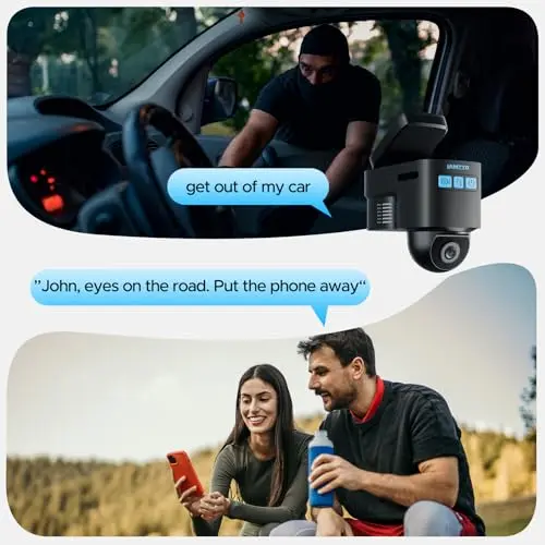 LAMTTO 4G LTE Cellular Car Security Camera Anti Theft GPS Tracker for Vehicle Safe, Dual Dash Cam Front Inside, Alarm Real-time Alerts via Cloud Storage, Remote Live-View - for Fleets & Family 6