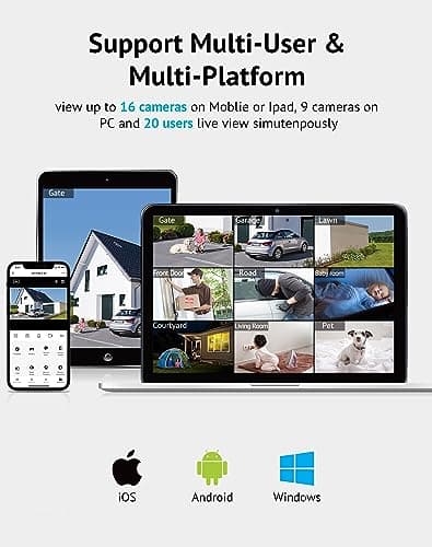 LaView 4MP Bulb Security Camera 2.4GHz,360° 2K Security Cameras Wireless Outdoor Indoor Full Color Day and Night, Motion Detection, Audible Alarm, Easy Installation, Compatible with Alexa 8