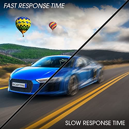 Sceptre 22 inch 1080p LED Monitor HDMI x2 VGA 99% sRGB Wall Mount Ready Build-in Speakers, Machine Black (E22 Series) 10