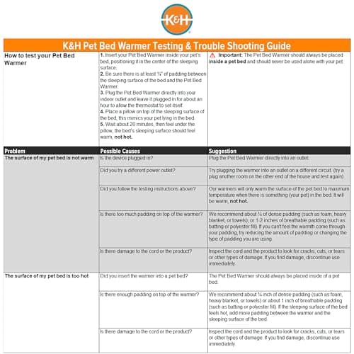 K&H Pet Products Pet Bed Warmer, Turn Any Pet Bed Into a Heated Cat or Dog Bed, Waterproof Indoor Heated Warming Pad Insert, Automatic Temperature, Safety Listed - Small 10.25 X 9.25in Gray 10