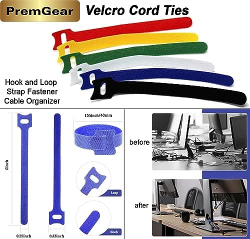 Logitech Brio Ultra 4K HD Pro Webcam for PC & Laptop, for Video Meating & Gaming with Noise-Canceling Microphone, Camera Lens Cover, Pouch + PremGear Flexible Tripod, Cord Organizer Ties & Cloth 7