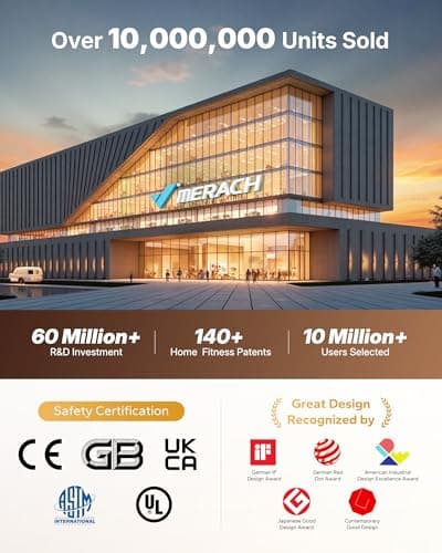 MERACH Exercise Bike, Brake Pad Stationary Bike with Exclusive App, Low Noise Indoor Cycling Bike with 300lbs Weight Capacity, Tablet Mount and Fitness Courses for Weight Loss 9