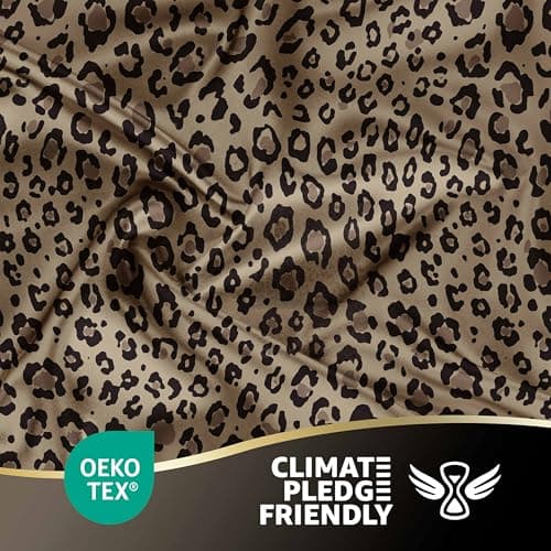 2 Pack Standard Pillow Cases – Silky Smooth Pillow Covers – Satin – Great for Hair & Skin – Luxury – Satin Pillowcase - Set of 2 – Leopard 7