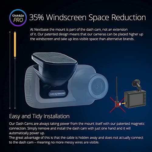 Nextbase 322GW Dash Cam and 32G Micro SD Card Bundle - Full 1080p/60fps HD Recording in Car Camera- 6 Lane Wide Front View- Wi-fi GPS Bluetooth- Parking Mode- Night Vision- Loop Records 6