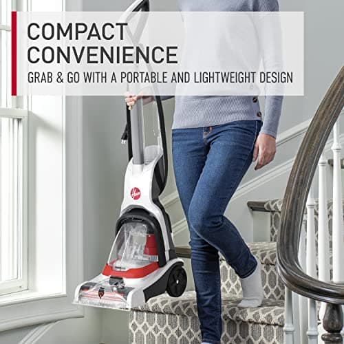 Hoover PowerDash Pet+ Compact Carpet Cleaner Machine, Lightweight Carpet Shampooer Machine, Includes Storage Mat, Pair with a Hoover Carpet Cleaner Solution for a Bright, Refreshed Home 5