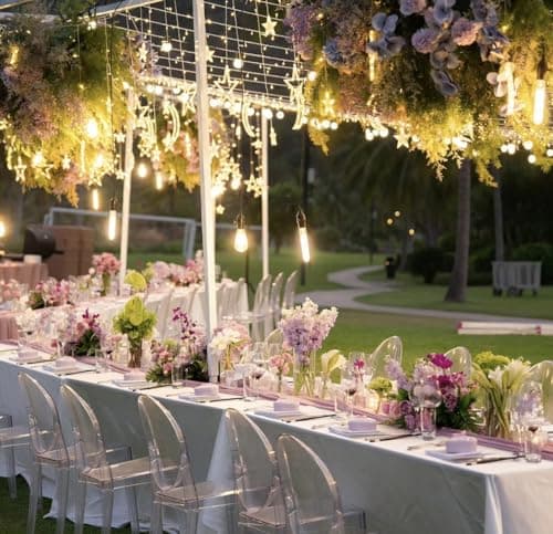 1 Pack Cheesecloth Table Runner, 10FT 35x120 inch Nude Table Cloth, Boho Rustic Gauze Dusty for Baby Shower Decorations, Mothers Day, Bridal Shower, Wedding, Thanksgiving, Christmas, Birthday Decor 6