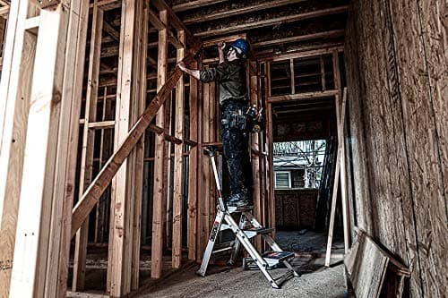 Little Giant Ladders, Safety Step, 3-Step, 3 Foot, Step Stool, Aluminum, Type 1A, 300 lbs Weight Rating, (10310BA) 18