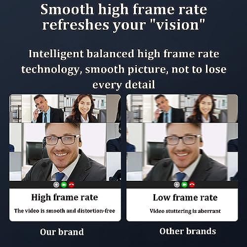 PEGATISAN 1080P Webcams Eye Contact Computer Camera Center Cam with Microphone 120°Wide-Angle Mini USB Cameras Webcam for Zoom/Skype/Teams, Conferencing/Calling/Gaming Laptop 7