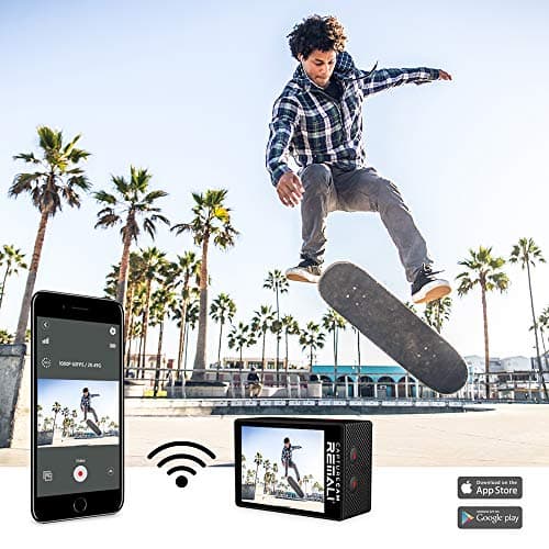 REMALI CaptureCam 4K60FPS Waterproof Action Camera 21-Piece Complete Kit and 3 Batteries — Amazing Family Sports Camera That Captures Best Moments — Great for Baseball, Fishing & Travel Adventures 5