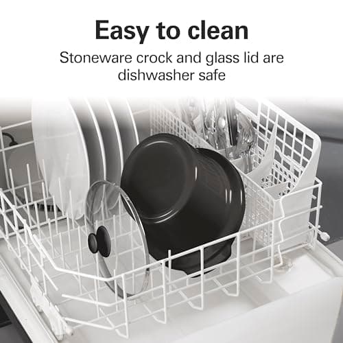 Hamilton Beach 7 Quart Programmable Slow Cooker With Flexible Easy Programming, 5 Cooking Times, Dishwasher-Safe Crock & Lid, Silver (33473) 6