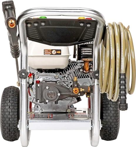 Simpson Cleaning 3600 PSI Gas Pressure Washer, 2.5 GPM Power Washer for Commercial Use, Honda GX200 Engine, 35-Foot MorFlex Hose, Aluminum Series, 49-State (ALH3425) 9