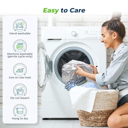 SAHEYER Satin Pillowcase for Cervical Pillow, Neck Pillow Cover with Zipper, Smooth & Soft Pillowcase for Sleeping Shoulder Relief Grey 7