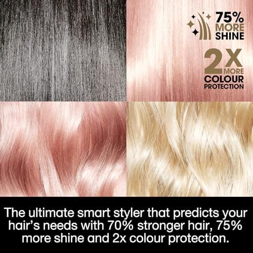 ghd Platinum+ Styler ― 1" Flat Iron Hair Straightener, Professional Ceramic Hair Styling Tool for Stronger Hair, More Shine, & More Color Protection - White 6