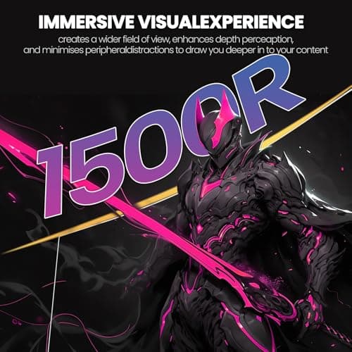 CRUA 34" Curved Gaming Monitor, WQHD 3440x1440, 120Hz Computer Monitors, 1500R VA Screen, 120% sRGB, AMD FreeSync, Blue Light Filter, HDMI 2.0 & DP 1.4, Wall Mountable Installs- White 5