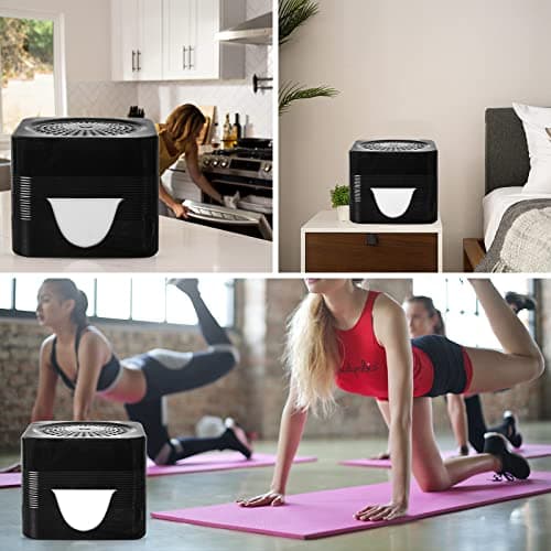 ap airpleasure Water-Based Air Purifier Air Washer, Air Revitalizer with Filter Net, Air Fresher with Warm Color LED Night Light, Small Air Cleaner for Home and Office, Aroma Diffuser for Smoke & Pet 8