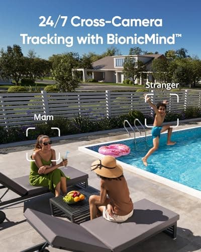 eufy Security eufyCam E330 (Professional) -Cam Kit, 4K Outdoor Security Camera System, 24/7 Recording, Plug-in, Wi-Fi NVR, Face Recognition AI, 10CH, Local Storage (Renewed) (2 Camera Kit) 5