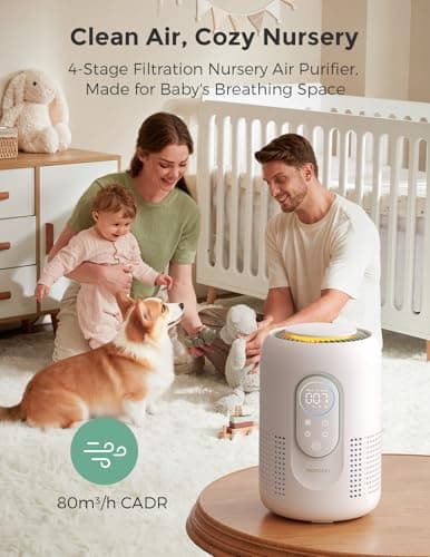 Momcozy Baby Sound Machine & Momcozy Nursery Air Purifier 6