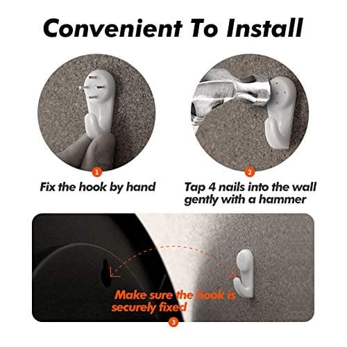 Modern Wall Clock Silent Non Ticking Cool Clocks for Wall Black&Grey Large Office Analog Small Battery Operated Wall Clock for Bedroom Kitchen Living Room Decorative Cool Unique Reloj De Pared 12inch 7