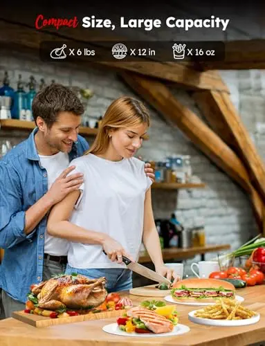 Nuwave Plug-In Grill Air Fryer Oven Combo w/Sheath Heaters, Authentic Char Flavor, 2024 New Convection System, 2X More Even, 100 Presets, Smarter Probe, 50-550°F, Stainless Steel 7