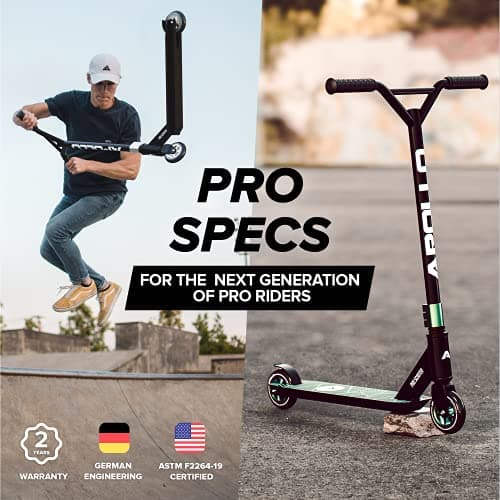 APOLLO Pro Scooter Genius Pro 4.0 - Trick Scooter for Teens & Adults - Pro Scooters for Kids, Freestyle Pro Scooter, Trick Scooters for Teens 12 Years and up, 220 LBS 2