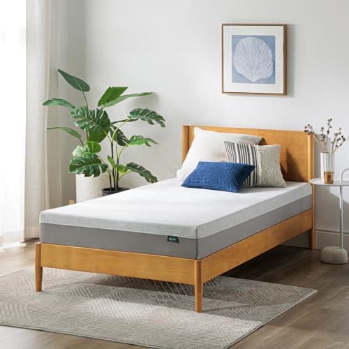 Zinus 6 Inch Ultima Memory Foam Mattress [New Version], Twin, Fiberglass Free, Medium Firm Feel, Breathable Airflow Memory Foam, Certified Safe Foams & Fabric, Mattress in A Box