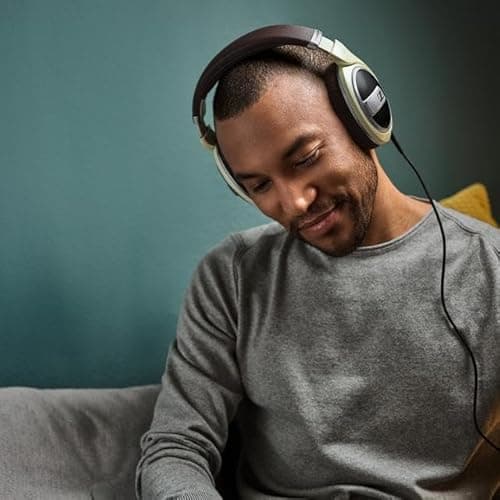 SENNHEISER HD 599 Open Back Headphone, Ivory 6