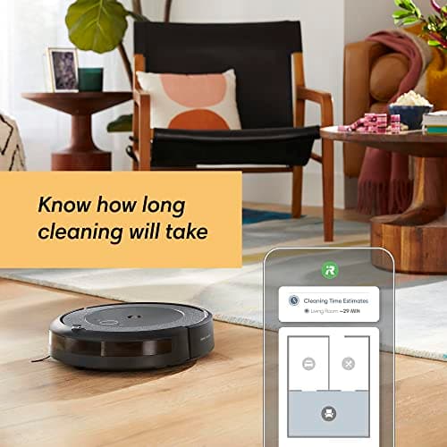 iRobot Roomba i3+ EVO (3550) Self-Emptying Robot Vacuum – Now Clean by Room with Smart Mapping, Empties Itself for Up to 60 Days, Works with Alexa, Ideal for Pet Hair, Carpets​, Roomba i3+ 13