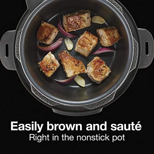 Proctor Silex Proctor-Silex Simplicity 4-in-1 Electric Pressure Cooker, 3 Quart Multi-Function With Slow Cook, Steam, Sauté, Rice, Stainless Steel (34503) 5