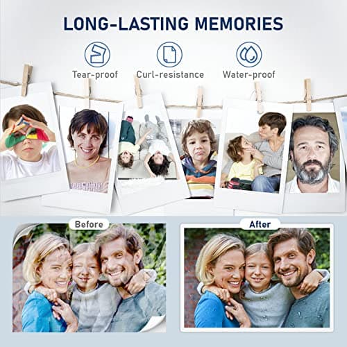 Zyerch Laminator Machine, A3/A4/A5/A6 Lamination Machine with Sheets 12 Pouches, Paper Trimmer and Corner Rounder, 13'' Thermal Laminator for Home Office School Use, 60s Fast Warm-Up, White 5