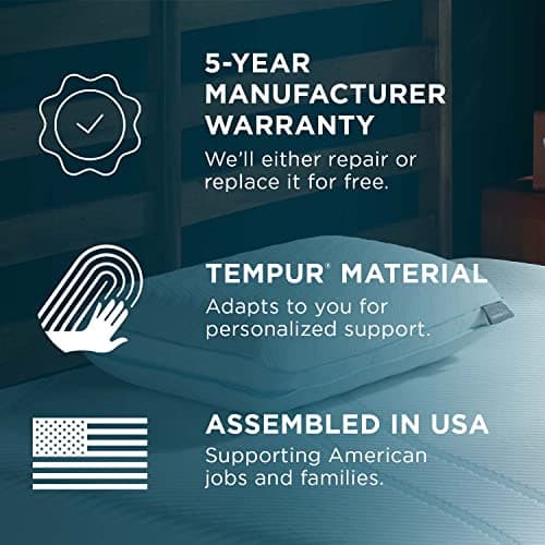 Tempur-Pedic TEMPUR-Cloud ProHi Memory Foam Pillow, King (Pack of 1), White 9