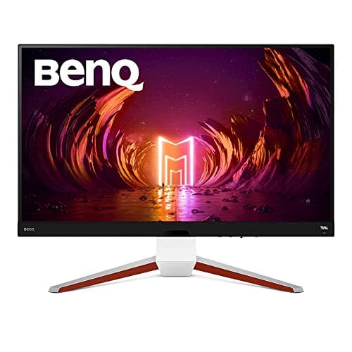BenQ MOBIUZ Gaming Monitor 32" 4K UHD 144Hz EX3210U 1ms w/Remote | IPS | HDRi | AdobeRGB | P3 | Freesync Premium Pro | Height, Swivel & Tilt | 2.1 Audio & Subwoofer | Noise-Cancelling Mic | HDMI 2.1