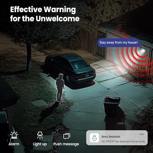 Hugolog 3K 5MP Outdoor Indoor Security Cameras for Home Security, Home Camera with Starlight Color Night Vision,Built-in Spotlight,Motion Detection,2-Way Talk,US Cloud & Local Storage,Works with Alexa 7