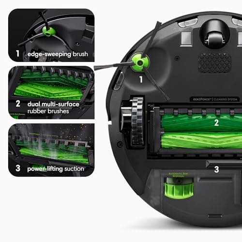 iRobot Roomba j9+ Self-Emptying Robot Vacuum – Powerful Suction, Identifies and Avoids Obstacles Like Waste, Self-Empties for 60 Days, Best for Homes with Pets, Smart Mapping, Works with Alexa​ 9