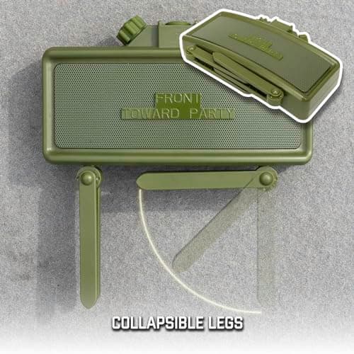 Catastrophic Industries Claymore Portable Bluetooth Speakers | Stereo Sound, Loud Speakers, Hi-Fi Audio | Waterproof, Dustproof, Shockproof Indoor and Outdoor Speaker, Beach, Pool Parties, Camping 5