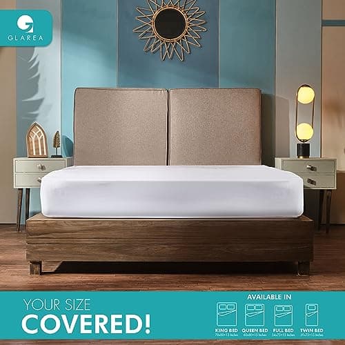 Twin Fitted Sheets Only - Deep Pocket White Sheets Bulk 6 Pack for Home, Air Bnb Essentials, Massage Table, Hospital Bed - Made of Microfiber Fabric for Soft Feel 4