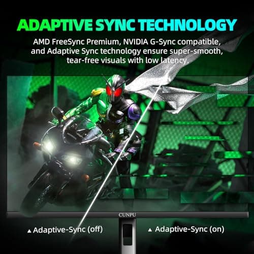 CUNPU 27-inch Gaming Monitor 300Hz QHD(2560× 1440p), 1MS,Fast IPS,142% sRGB, MAX400Nit, VESA,FreeSync, Built-in Dual Speakers, HDMI 2.1& DP 1.4,Height/Pivot/Tilt/Swivel Vertical Monitor, for PS5/Xbox 5