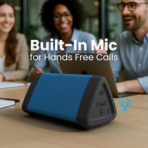 OontZ Angle 3 (4th Gen) – Portable Bluetooth Speaker, 12W Stereo Sound, 24 Hour Playtime, Rich Bass, 100 Foot Wireless Range, Waterproof, Home, Outdoor, Travel, Great Gift (Blue) 7