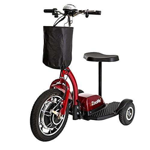 Drive Medical ZOOME3 Recreational Power Mobility Scooter, Red