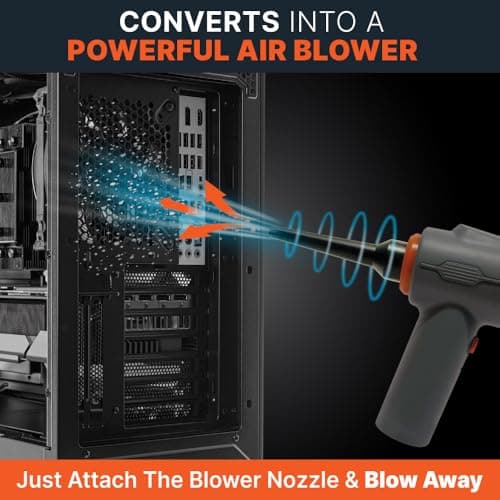 Pocket Vac PRO Handheld Vacuum and Docking Station, Compact Wireless Vacuum Cleaner, Lightweight Powerful for Home Kitchen Car Corner Upholstery Pet Hair Dust Crumbs Cleaning 5