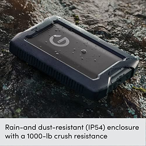 SanDisk Professional 4TB G-Drive ArmorATD - Rugged, Durable Portable External Hard Drive HDD, USB-C, USB 3.2 Gen 1 - SDPH81G-004T-GBA1D 6